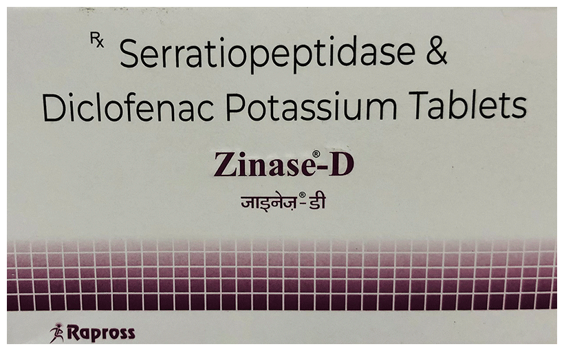 Zinase-D Tablet - Image 1