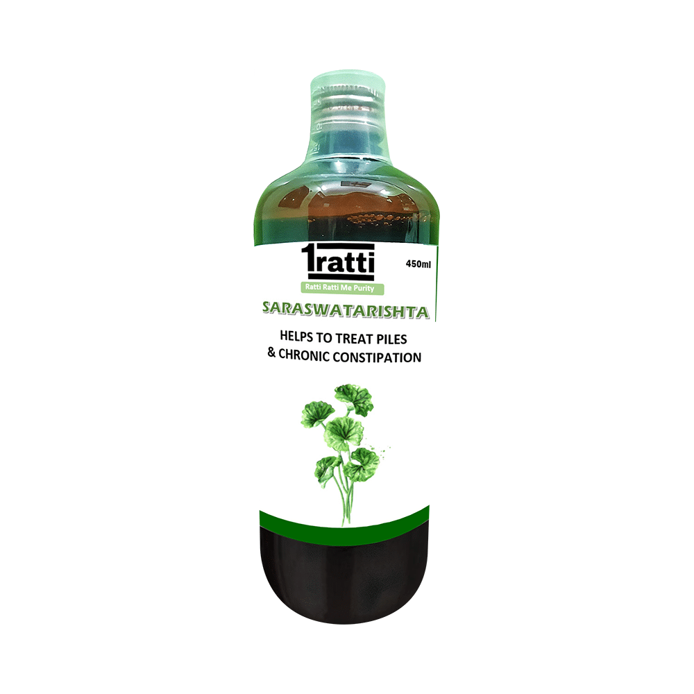 1ratti Saraswatarishta (450ml Each) - Image 1