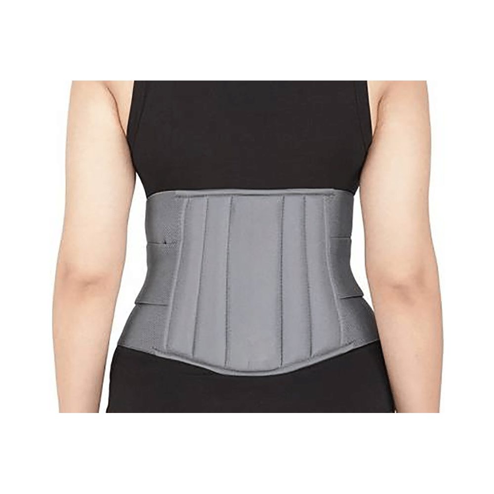 Witzion Lumbo Sacral Corset Waist Support Belt Grey