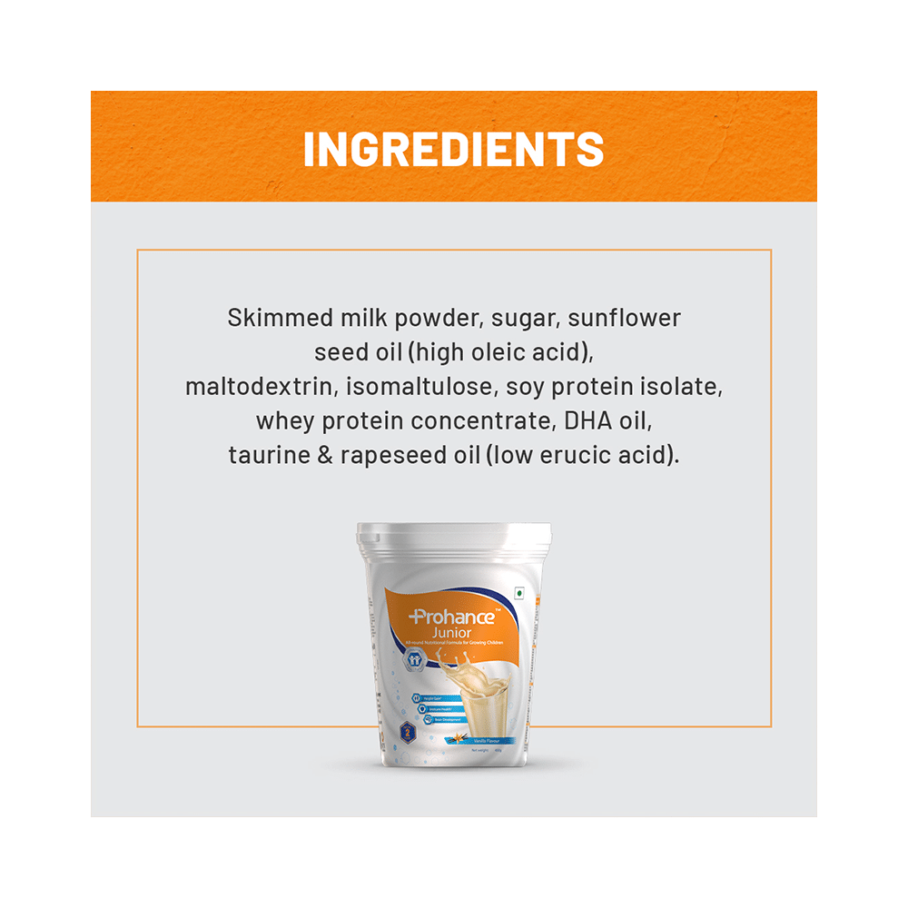 Prohance Junior Formula for Kids' Immunity, Growth & Brain Development | Flavour Chocolate - Image 6