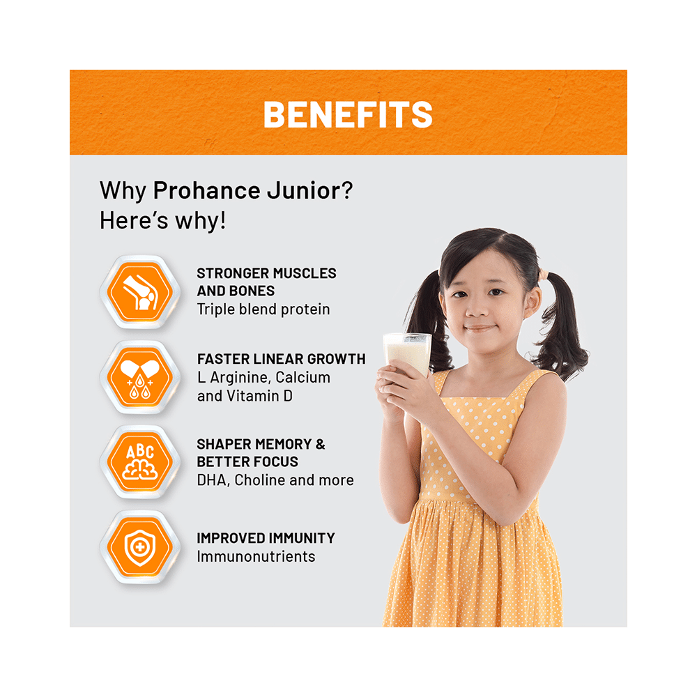 Prohance Junior Formula for Kids' Immunity, Growth & Brain Development | Flavour Chocolate - Image 4