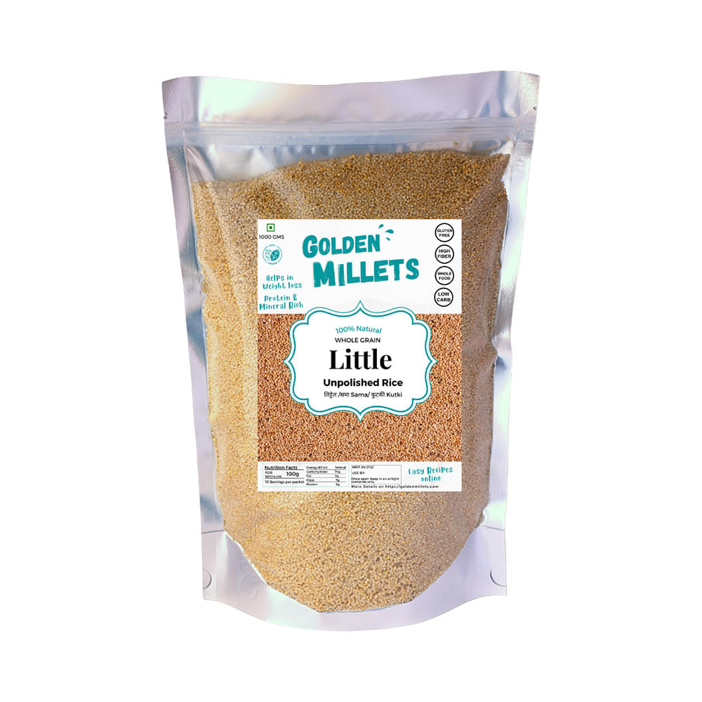 Golden Millets Little Unpolished Rice - Image 1