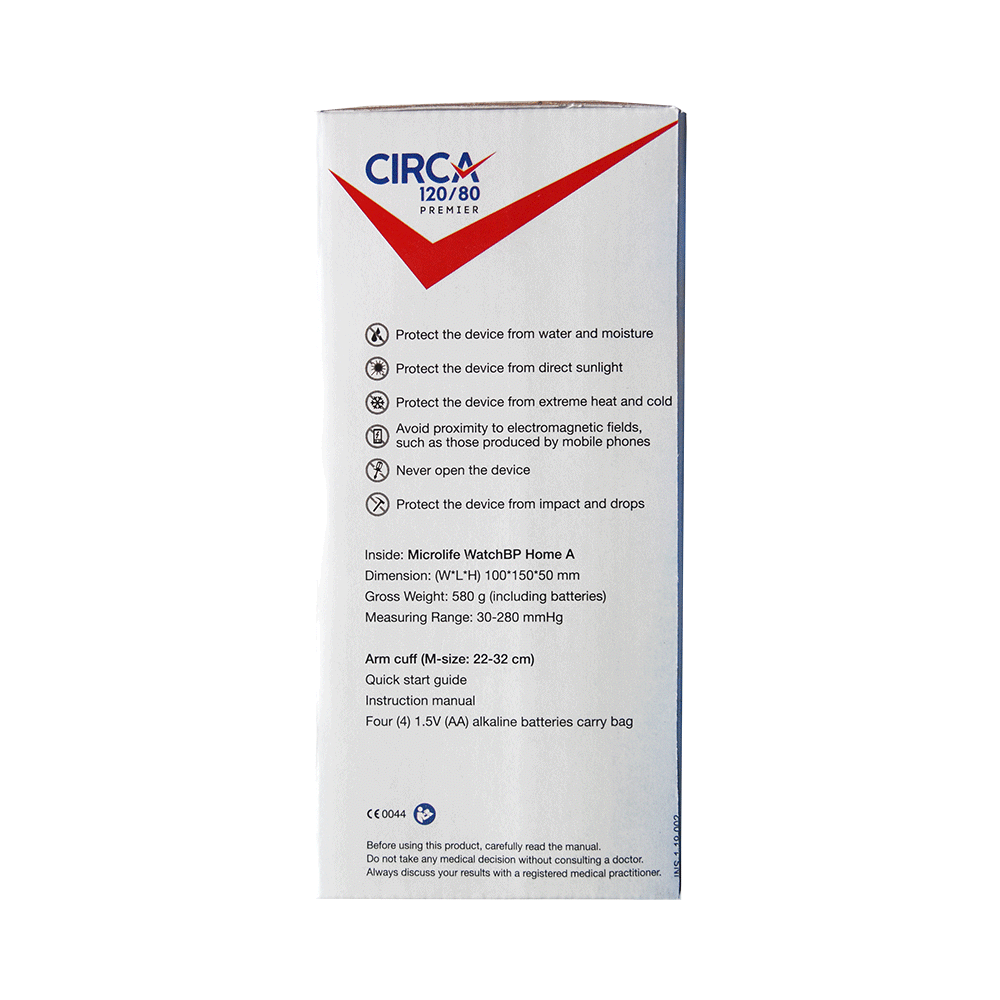 Circa 120/80 Home Blood Pressure Monitor Premier - Image 3