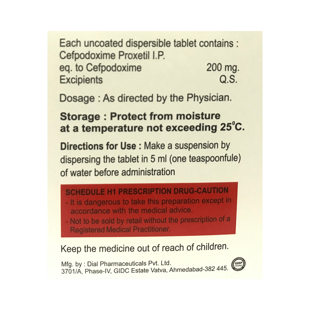 Nocsaf 200 Tablet DT - Image 2