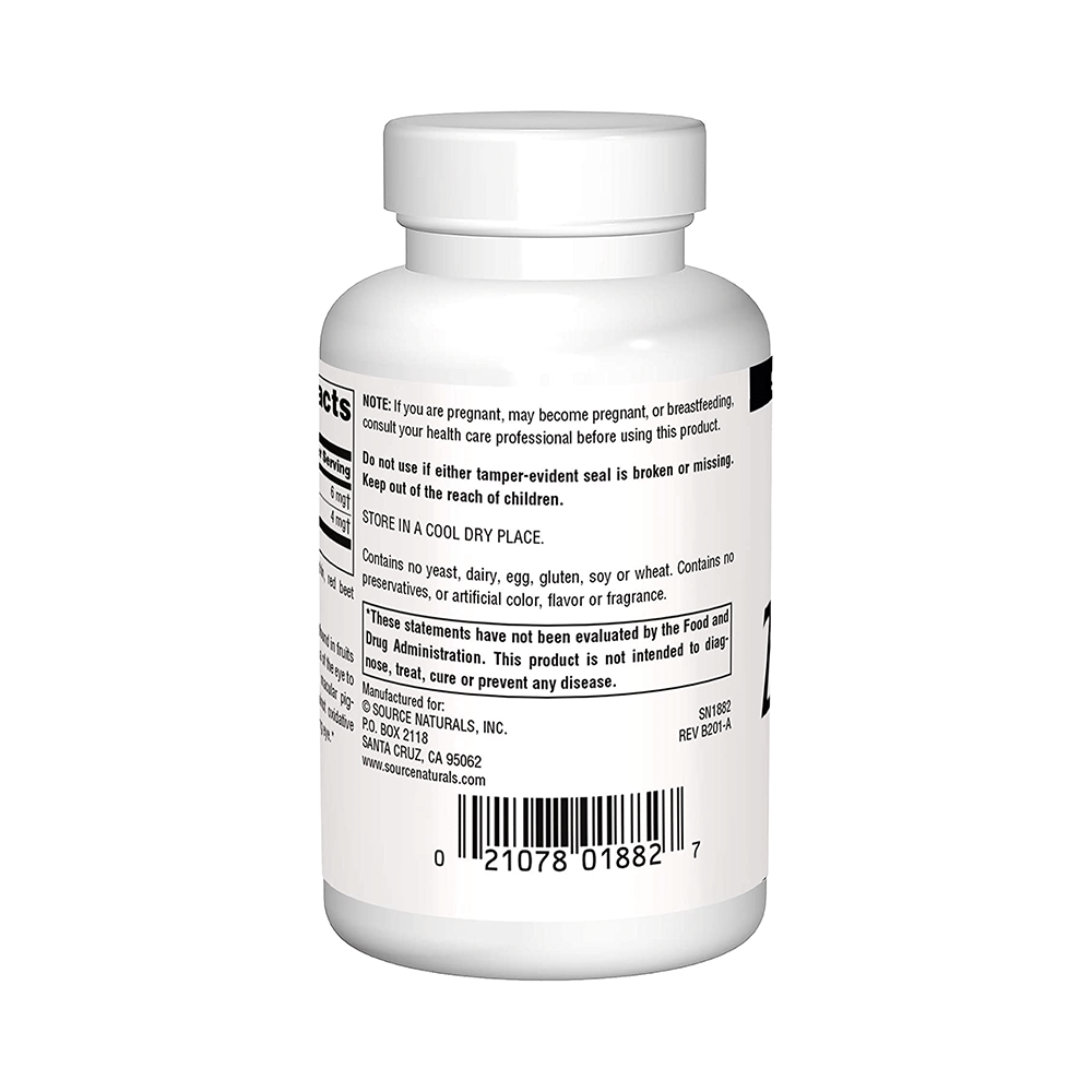 Source Naturals Zeaxanthin With Lutein 10mg Capsule - Image 2