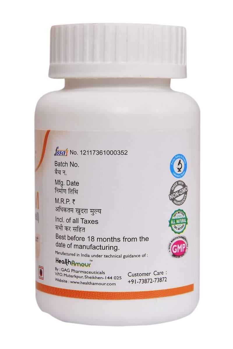 HealthAmour Calcium (Oyster Shell) Orange Tablet - Image 3