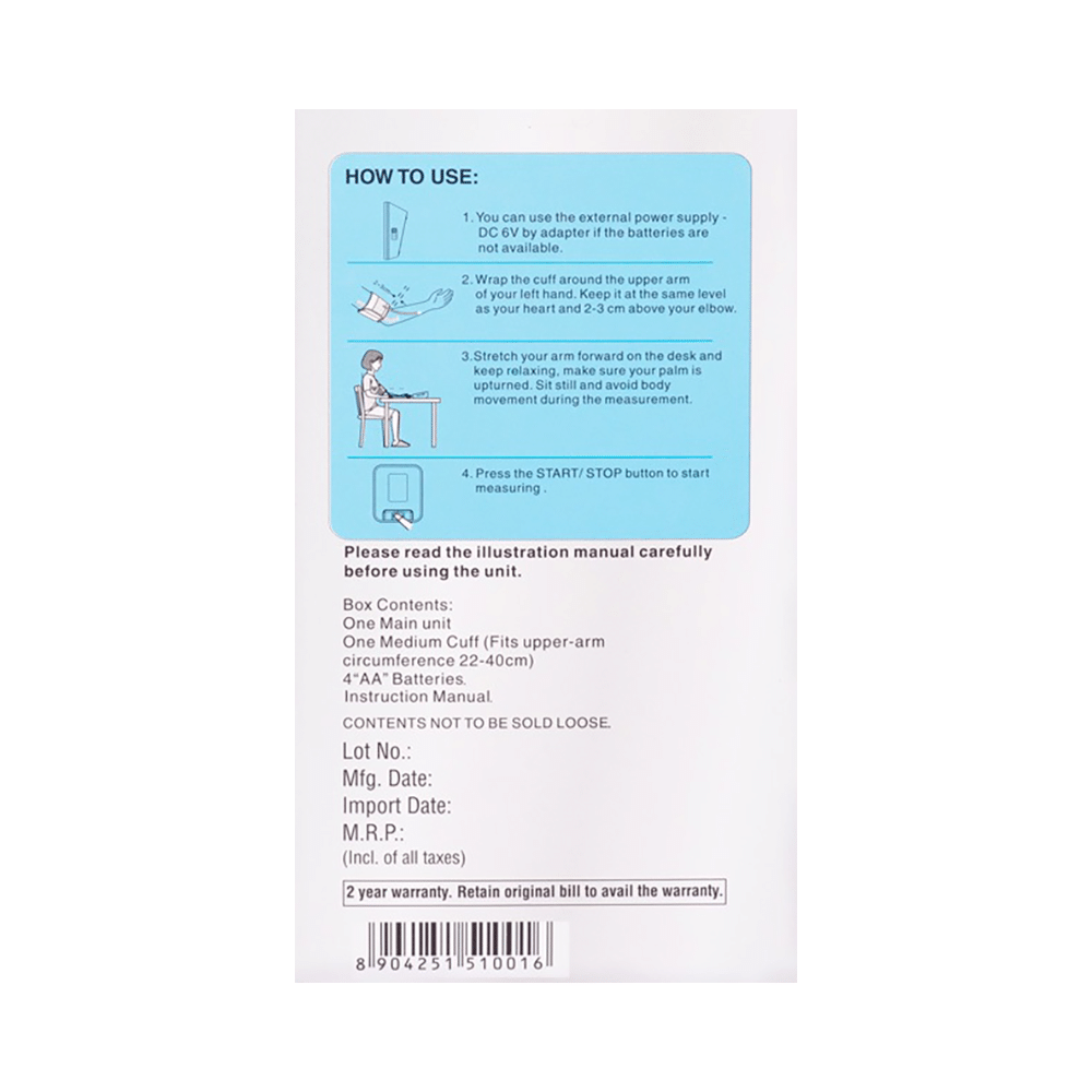 Rosscare Digital Automatic BP Monitor - Image 3