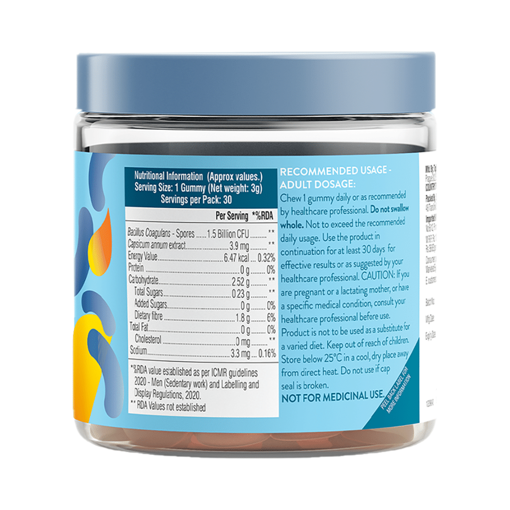 Swisse Me Probiotic + Prebiotic Gummies No Added Sugar Orange - Image 2