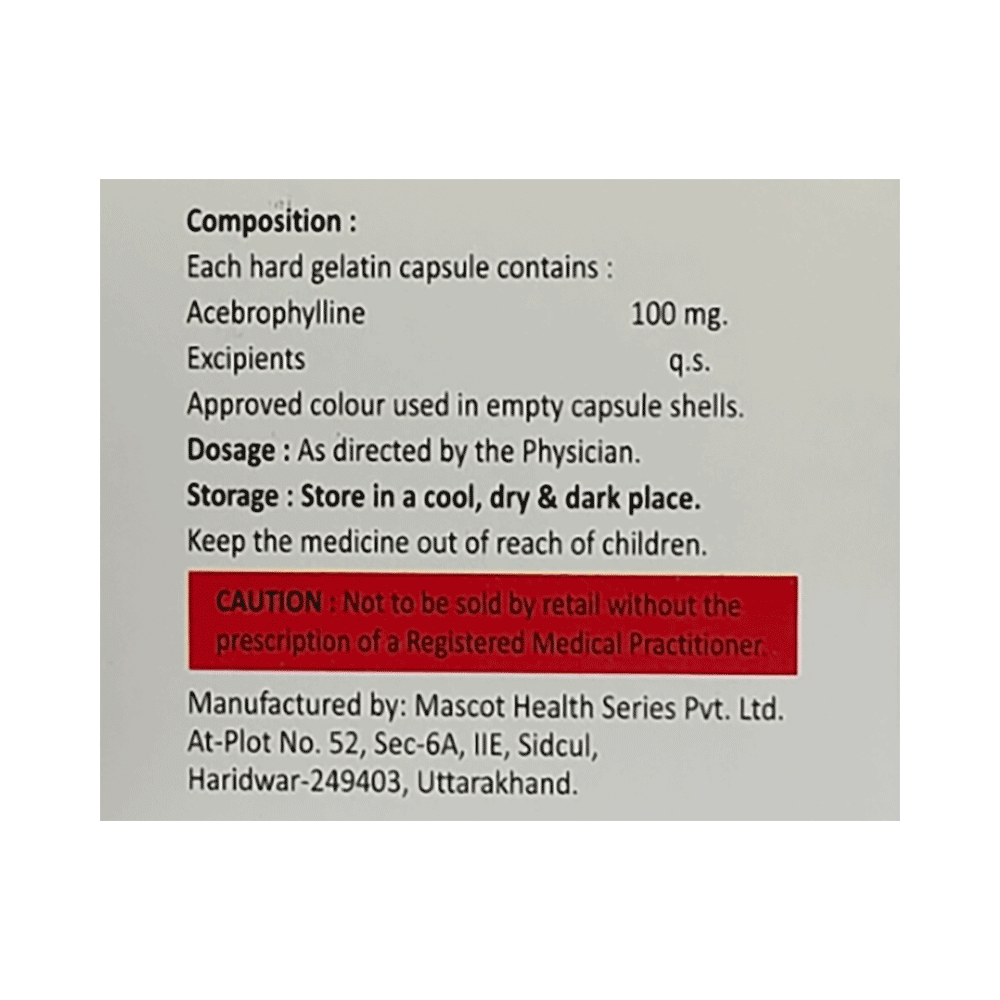 Asthadox 100mg Capsule - Image 2