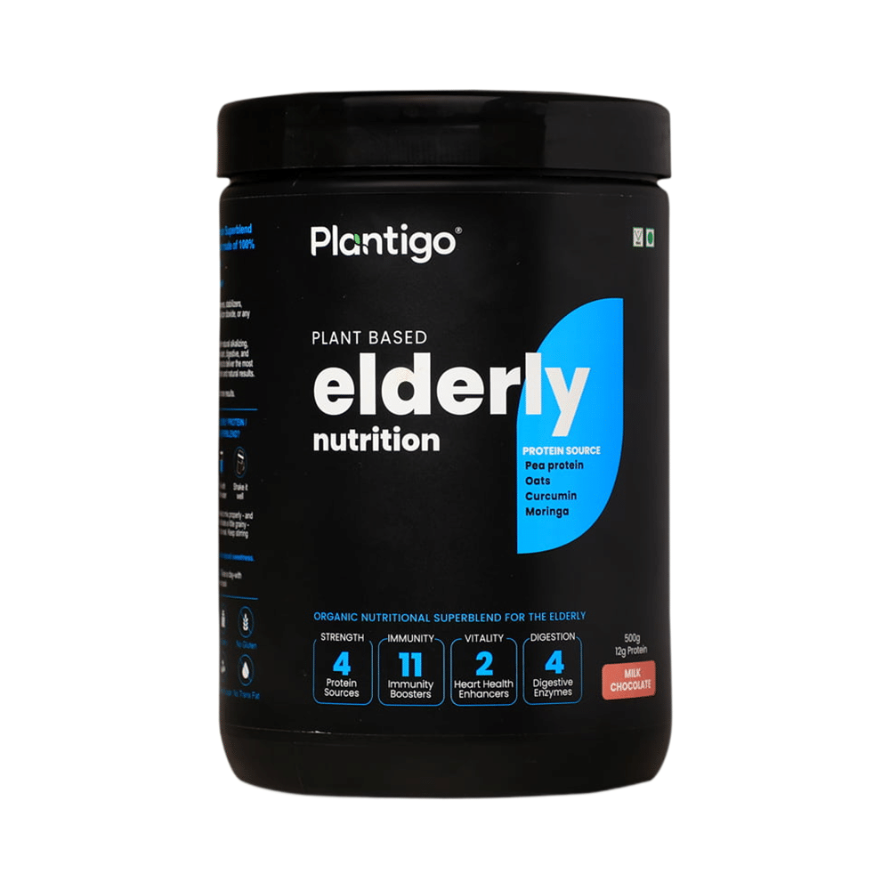 Plantigo Plant Based Elderly Nutrition Milk Chocolate Powder - Image 1