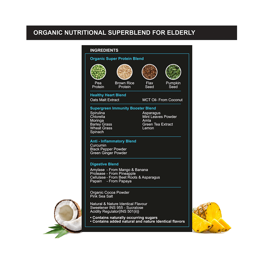 Plantigo Plant Based Elderly Nutrition Milk Chocolate Powder - Image 6