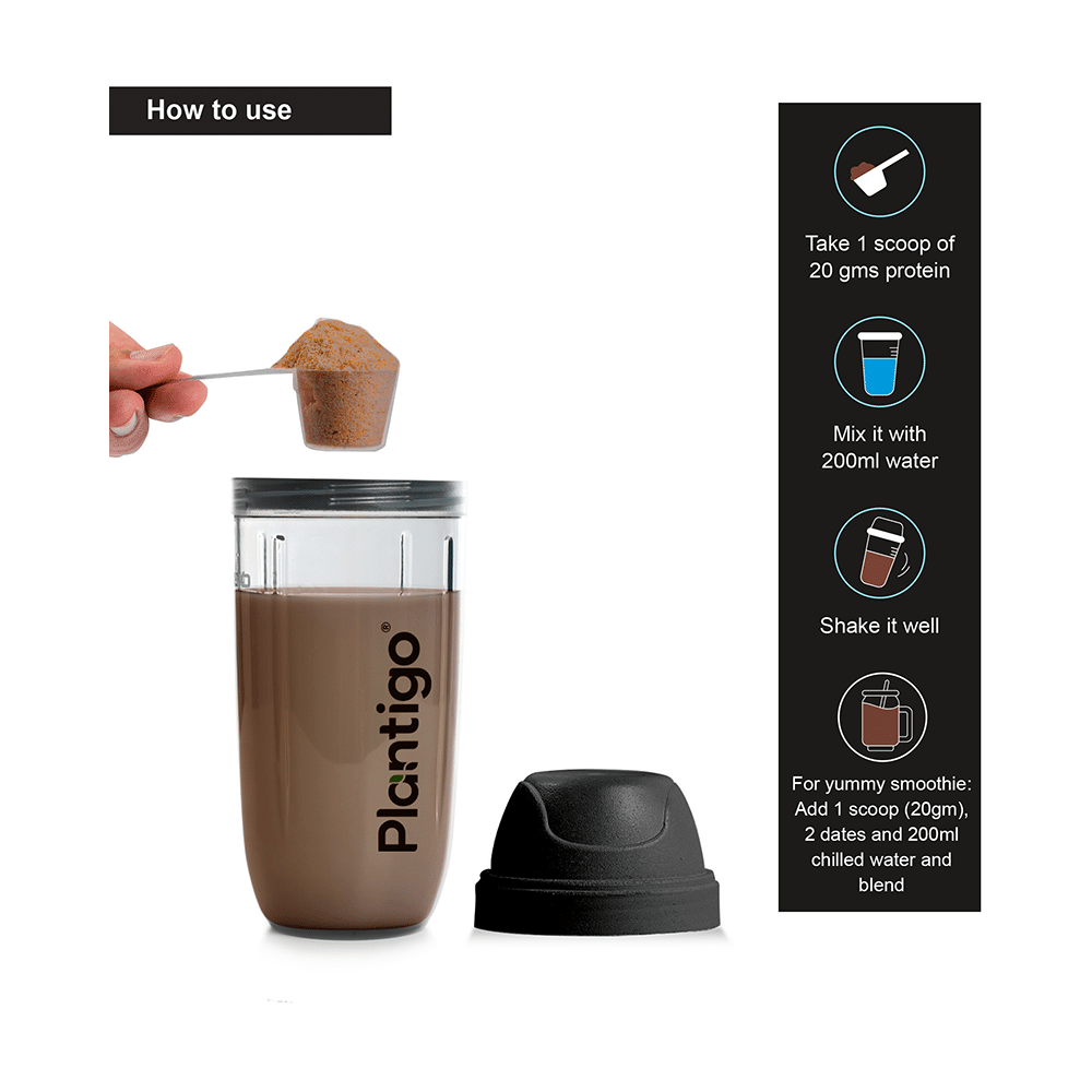 Plantigo Plant Based Elderly Nutrition Milk Chocolate Powder - Image 7