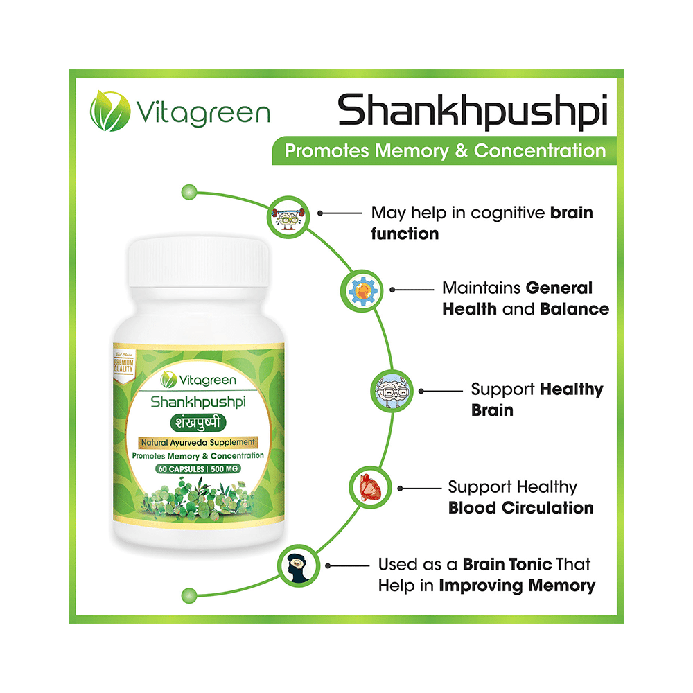 Vitagreen Shankpushpi Capsule - Image 4