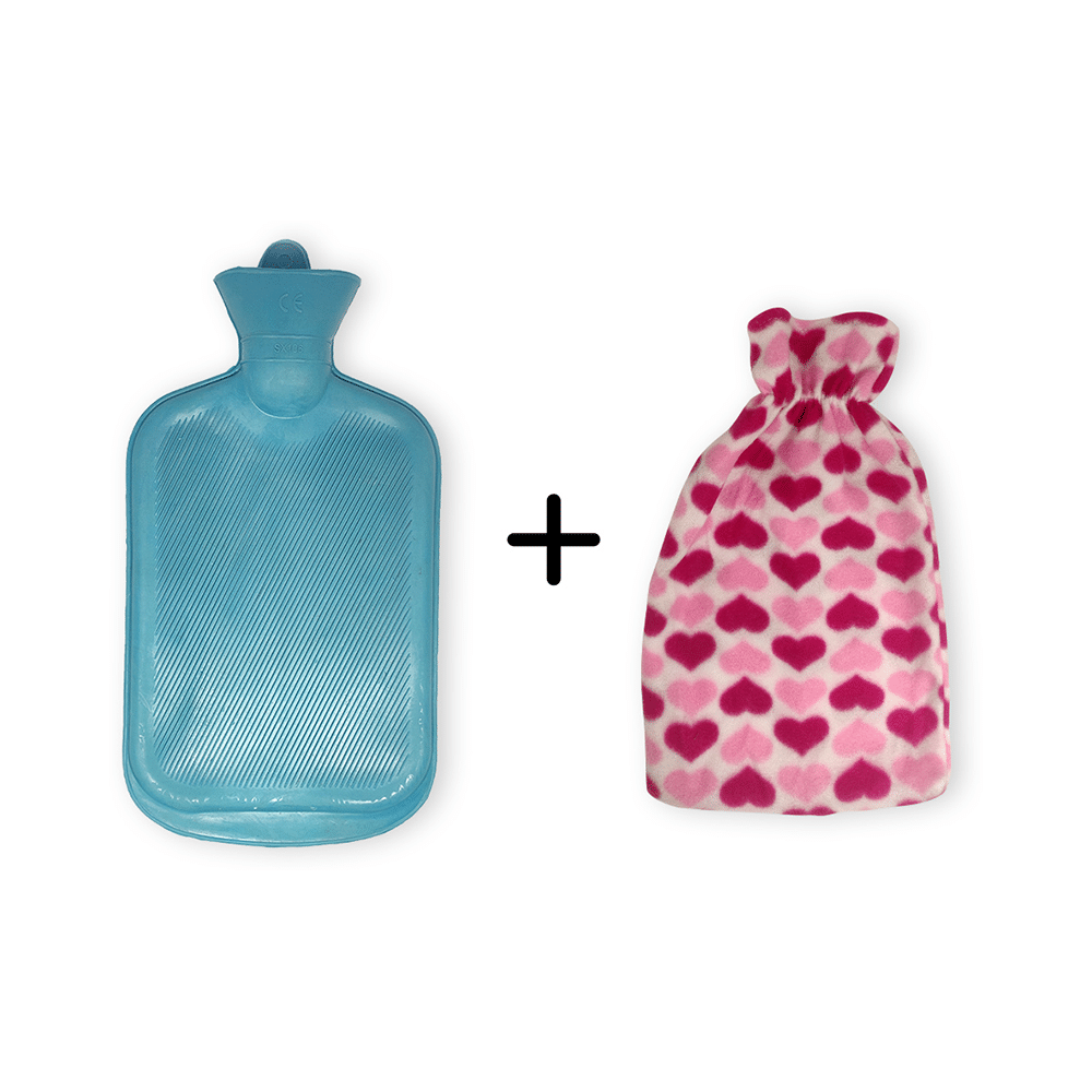 Sahyog Wellness Blue Hot Water Bottle/Bag with Cover-Cover Color May Vary - Image 1