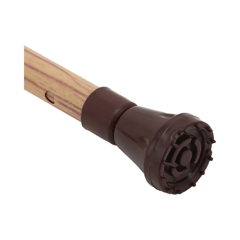 Be Safe Forever Adult Walking Cane Support Stick Height Adjustable Wooden Steel - Image 2