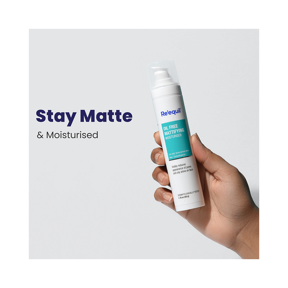 Re'equil Oil Free Mattifying Moisturiser - Image 3