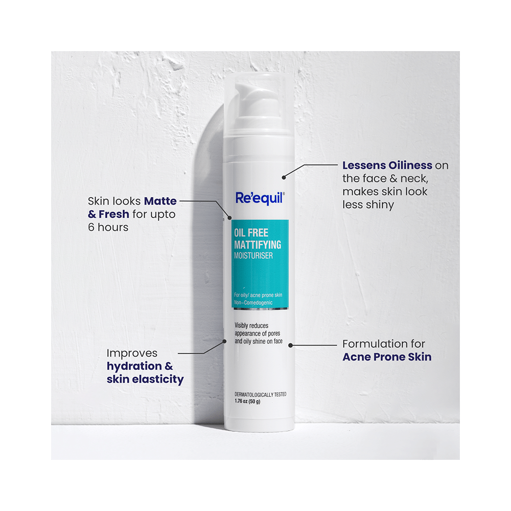 Re'equil Oil Free Mattifying Moisturiser - Image 5