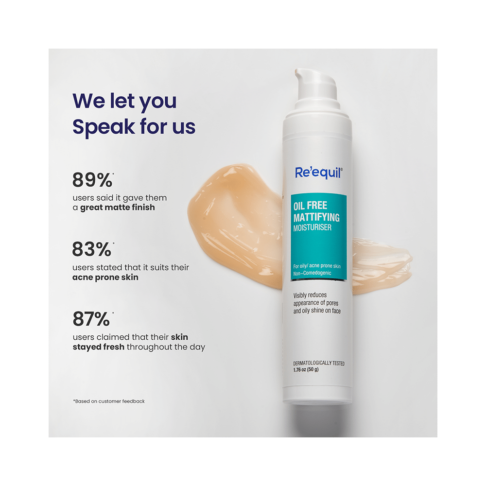 Re'equil Oil Free Mattifying Moisturiser - Image 8