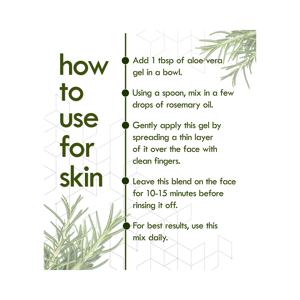 Deve Herbes Pure Rosemary Essential Oil with Dropper - Image 6