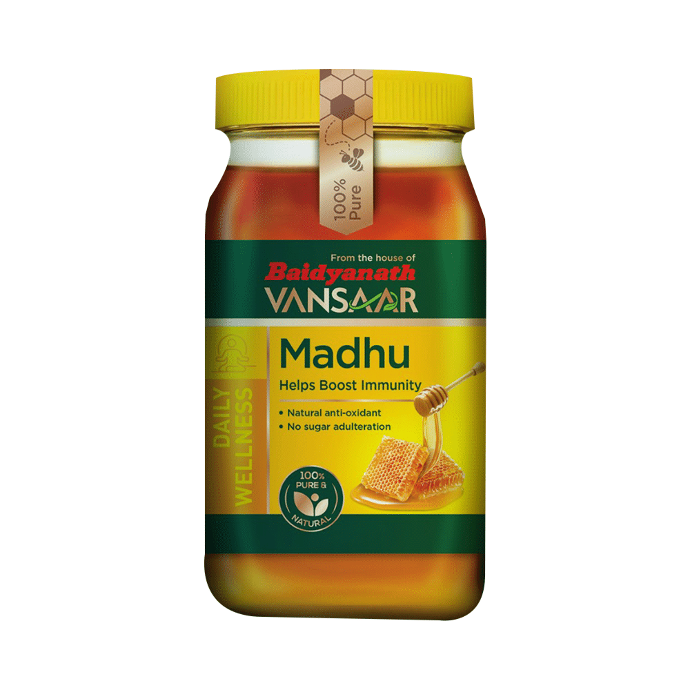 Vansaar Madhu with Natural Antioxidant for Immunity | No Sugar Adulteration