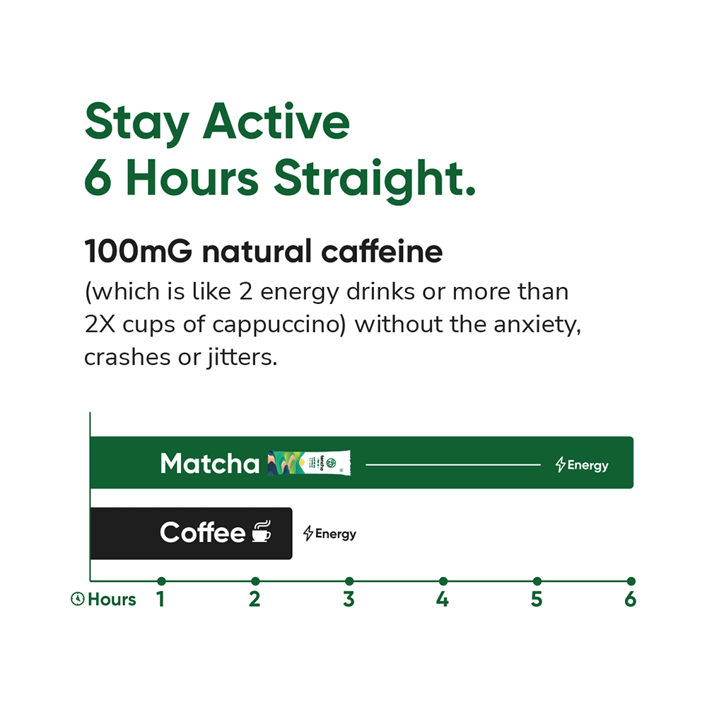 Tencha Blends Iced Matcha Cold Blend Sachet (5 Each) - Image 4