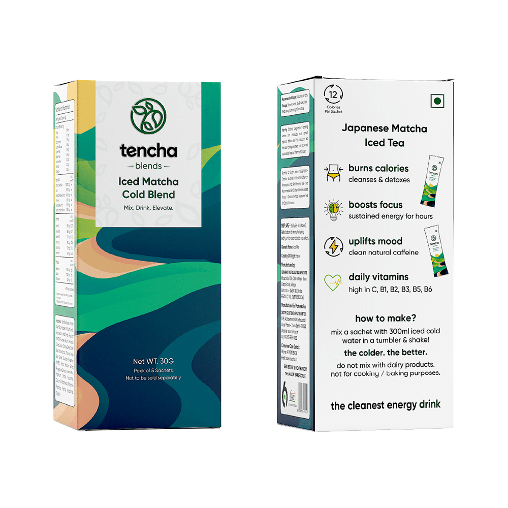 Tencha Blends Iced Matcha Cold Blend Sachet (5 Each) - Image 6
