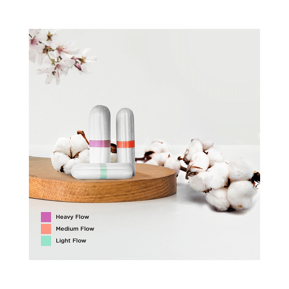 Yoni Organic Cotton Tampons Medium - Image 2