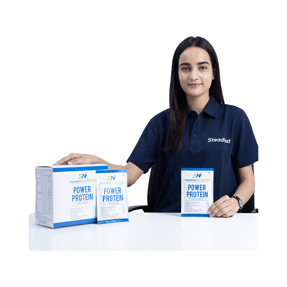 Steadfast Nutrition Power Protein Recovery Sachet (40gm Each) - Image 6