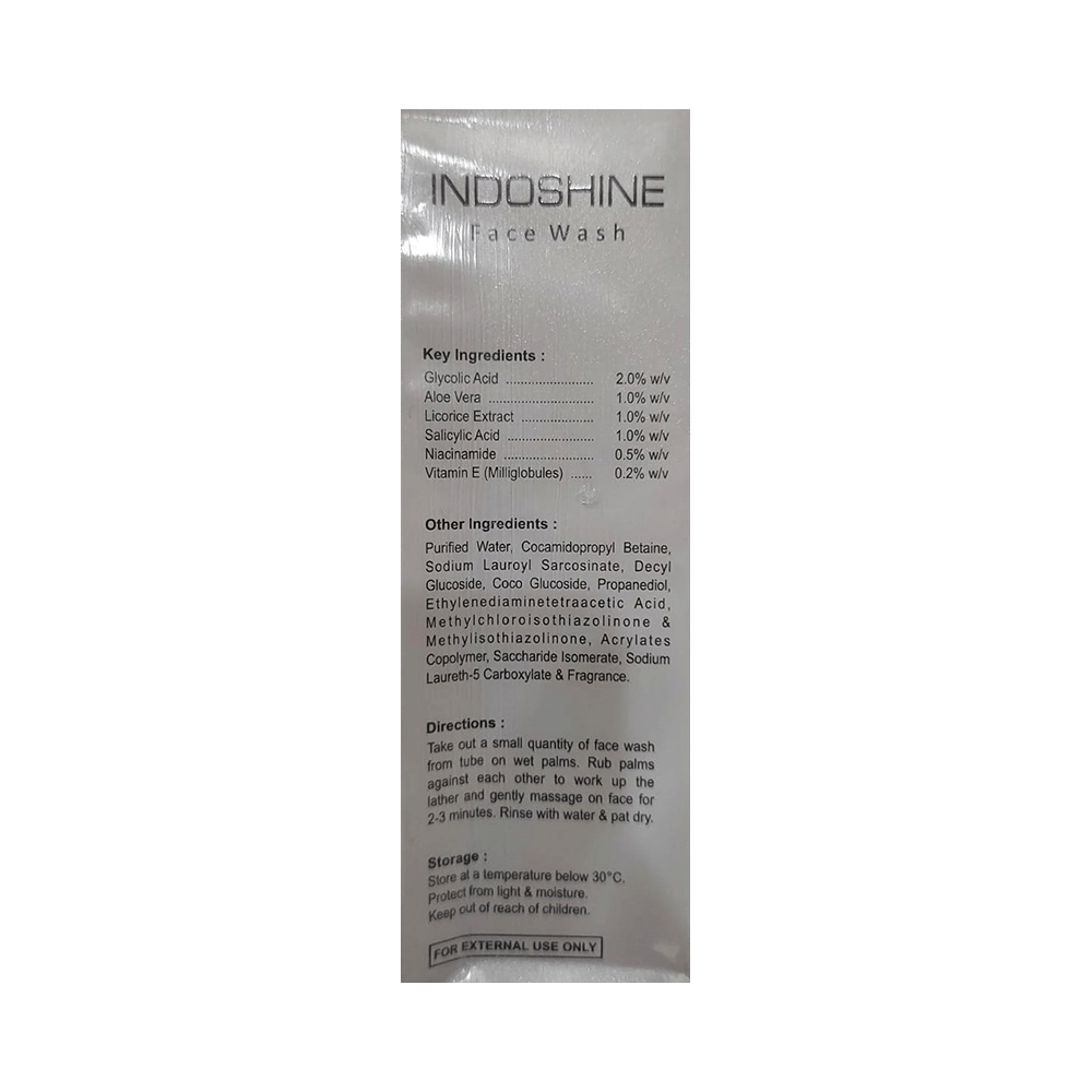 Indoshine Face Wash for All Skin Types - Image 2
