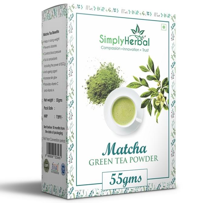 Simply Herbal Matcha Green Tea Powder