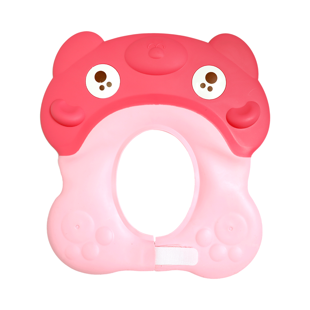 Safe-O-Kid No Tears Fit-All Adjustable Kid's Shampoo Hat Pink