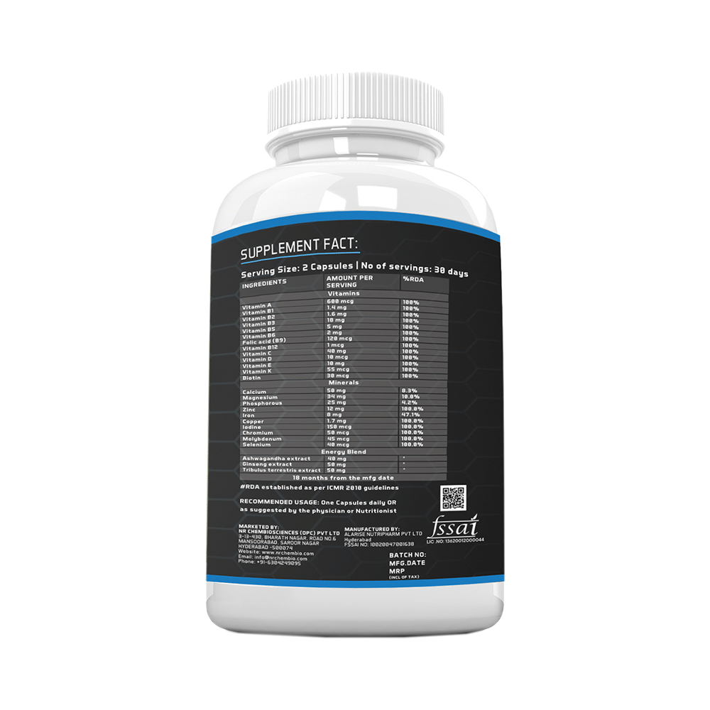 NeuRapid Multivitamin Capsule for Men - Image 3