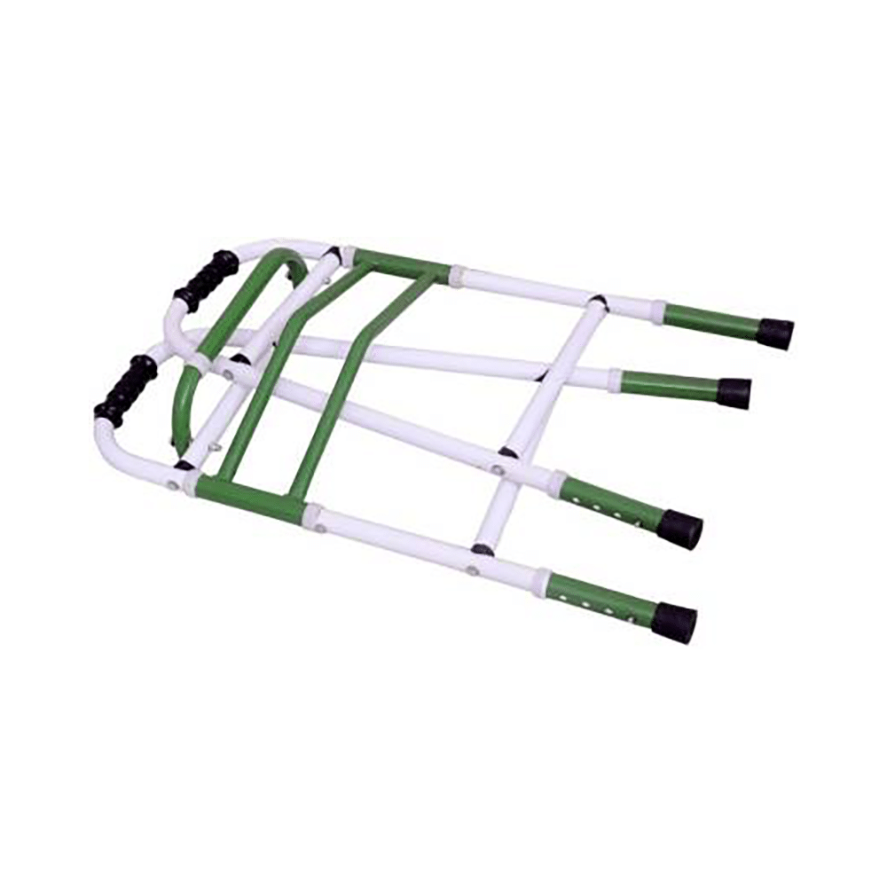 Fidelis Healthcare U Shape Adjustable Walker Mild Steel Green - Image 2