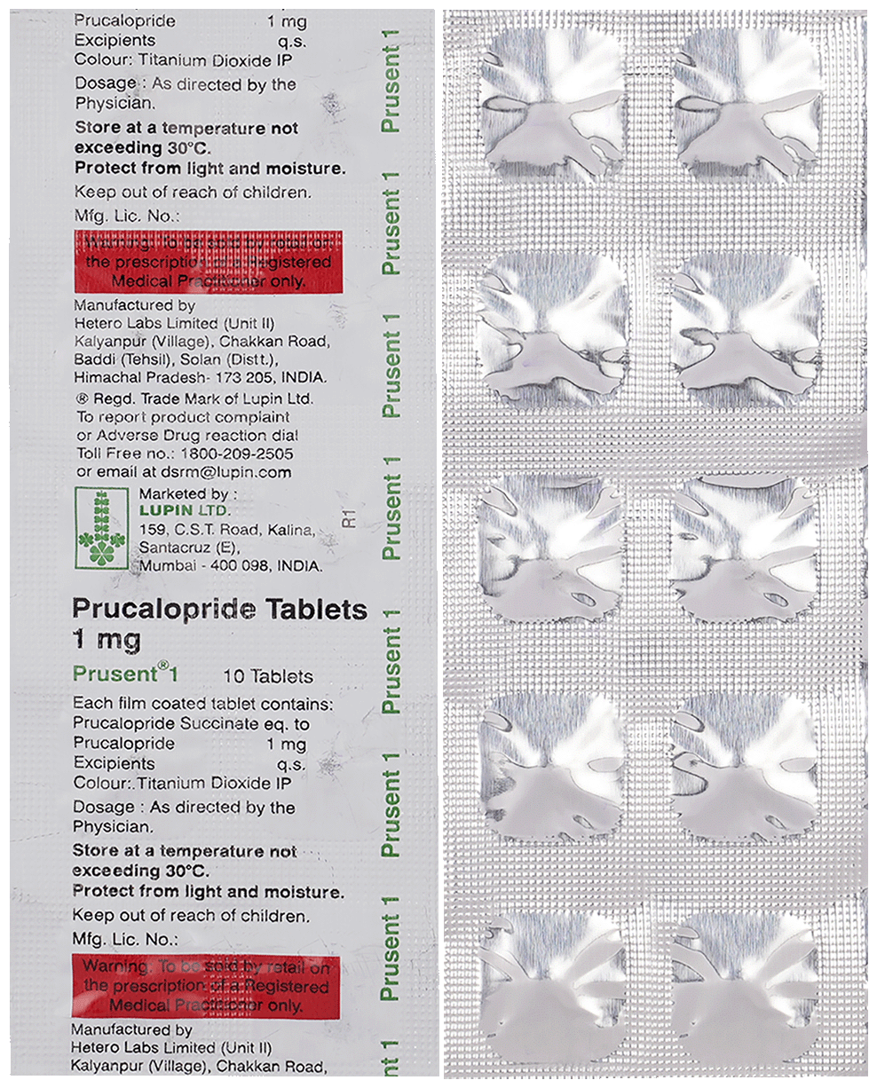 Prusent 1mg Tablet