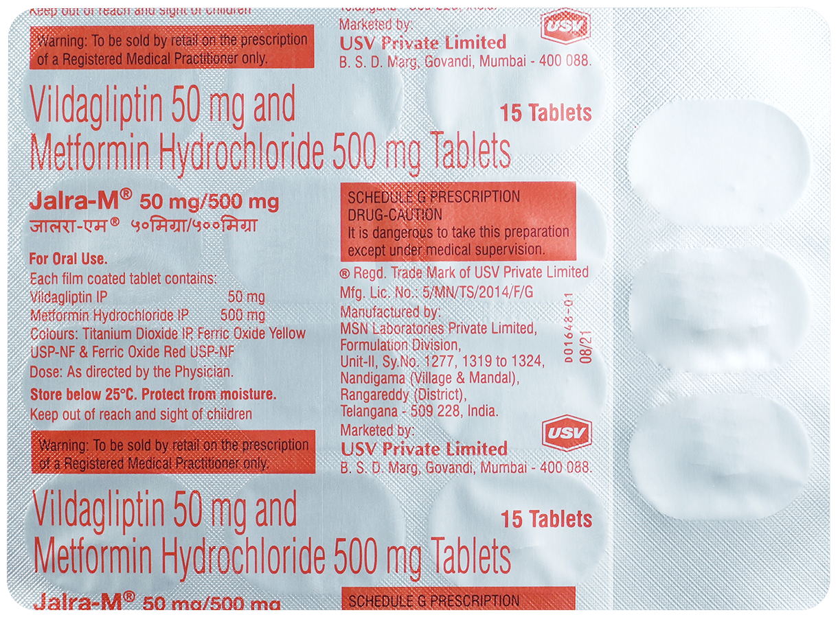 Jalra-M 50/500 Tablet