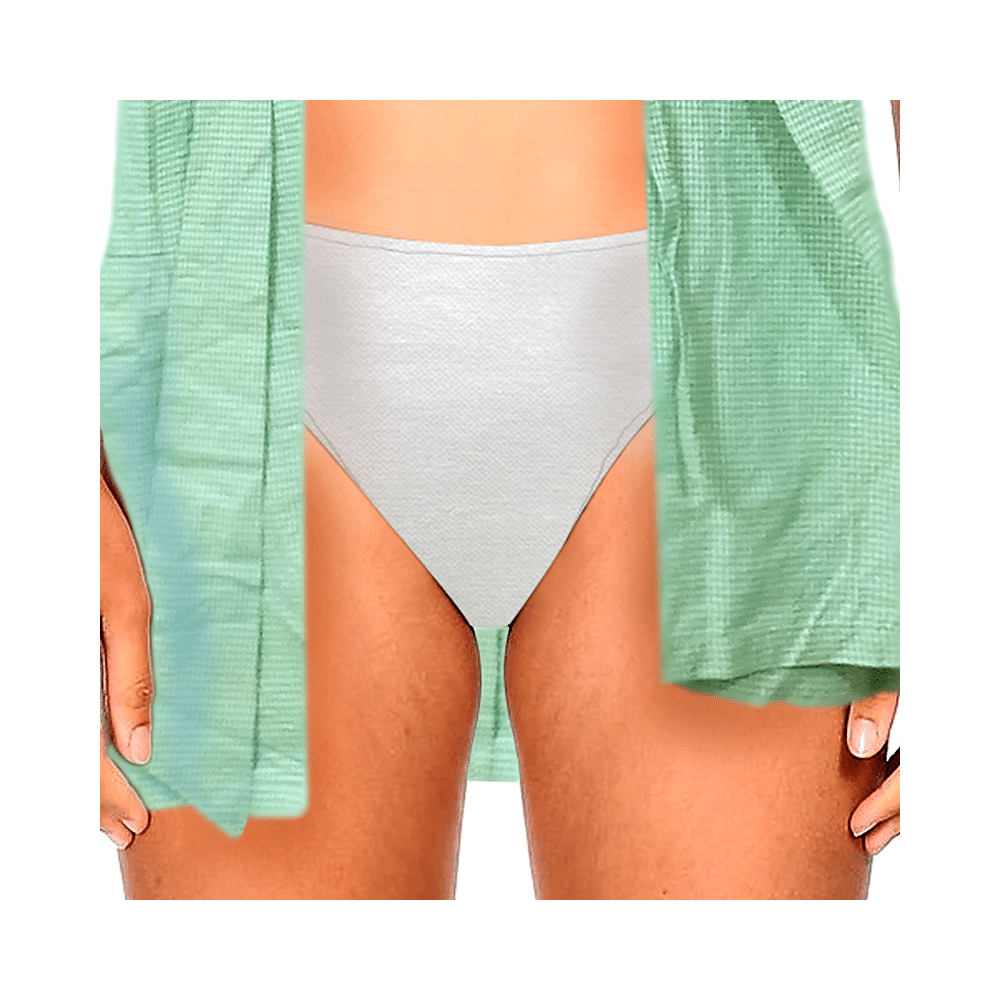 Prowee-Regular Women Microbe Protected Disposable Hospital Hygiene Protocol Panty Large - Image 1