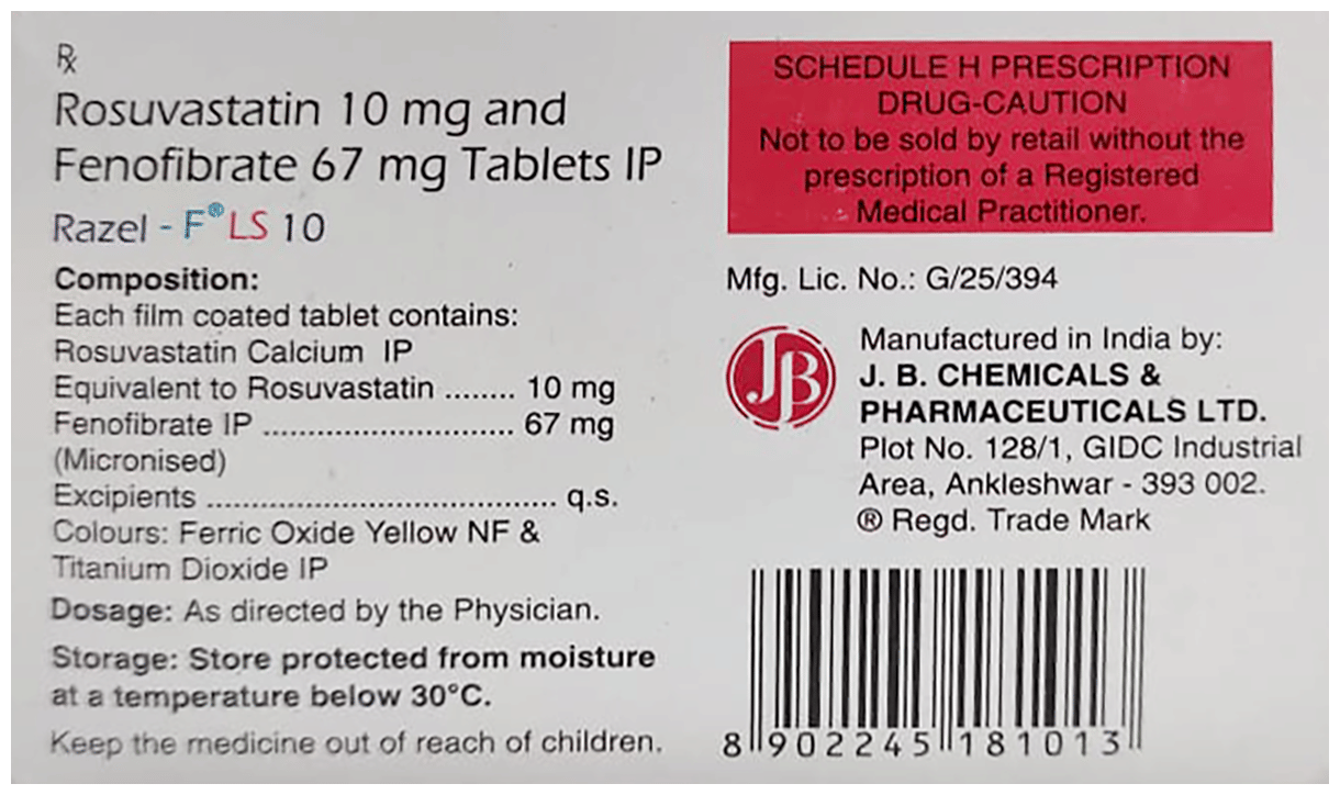 Razel-F LS 10 Tablet - Image 2