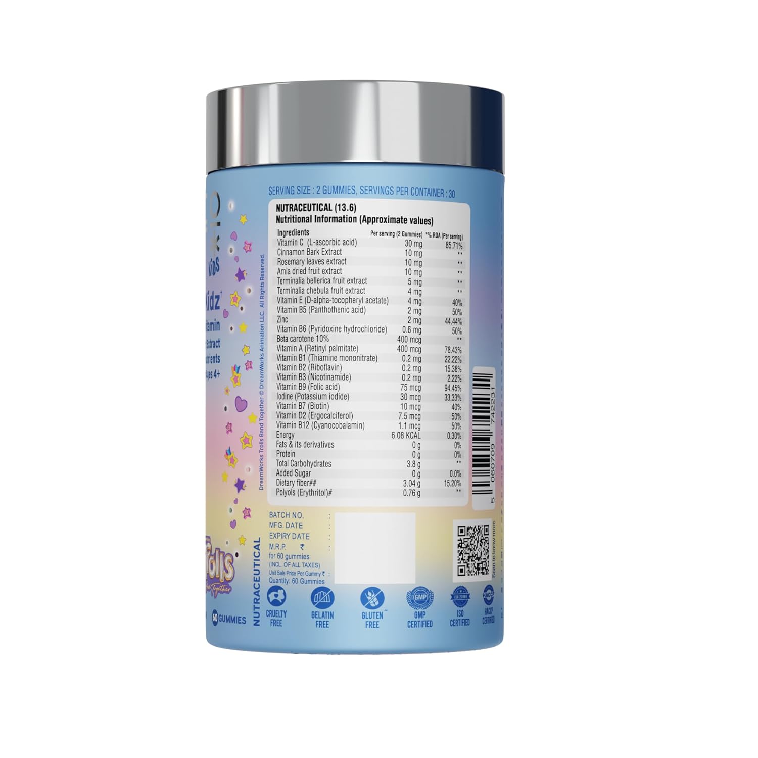 Nutriburst Super Kidz Trolls Gummies - Image 3