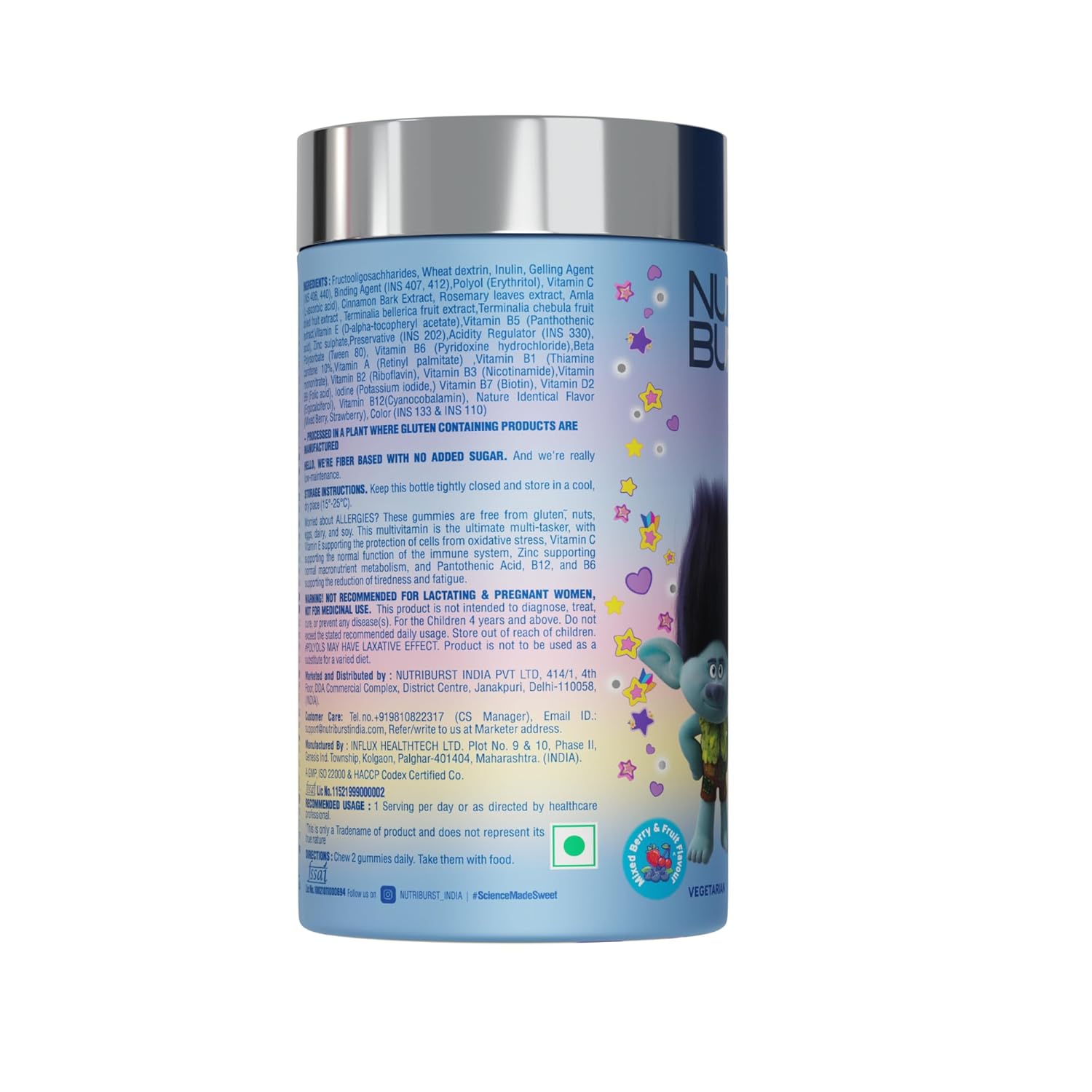 Nutriburst Super Kidz Trolls Gummies - Image 2