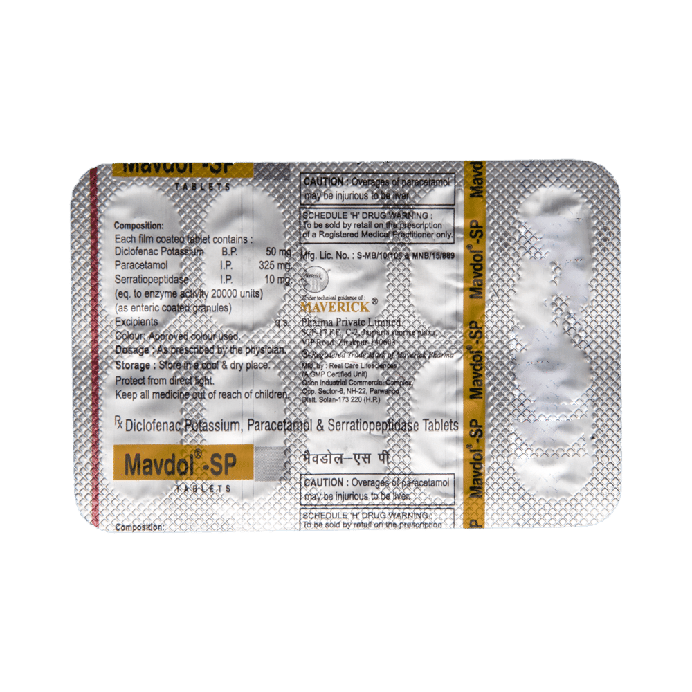Mavdol-SP Tablet - Image 5
