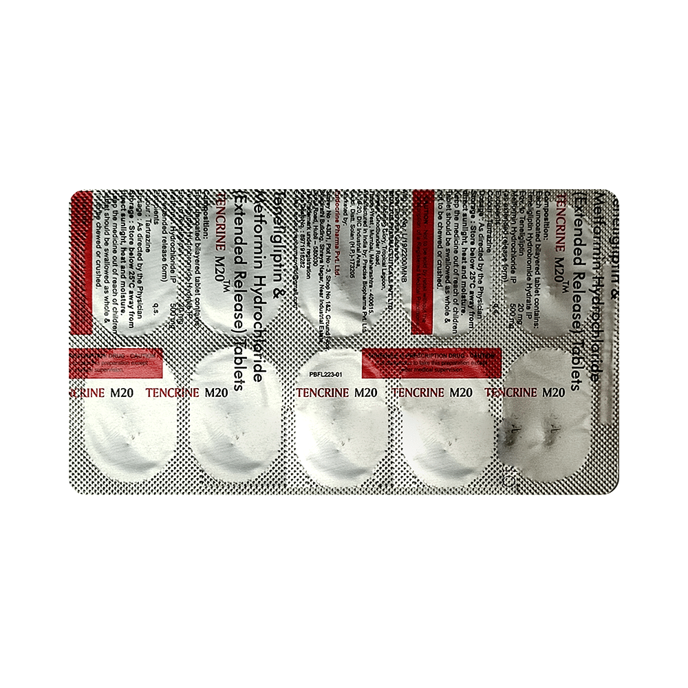 Tencrine M20 Tablet ER - Image 3