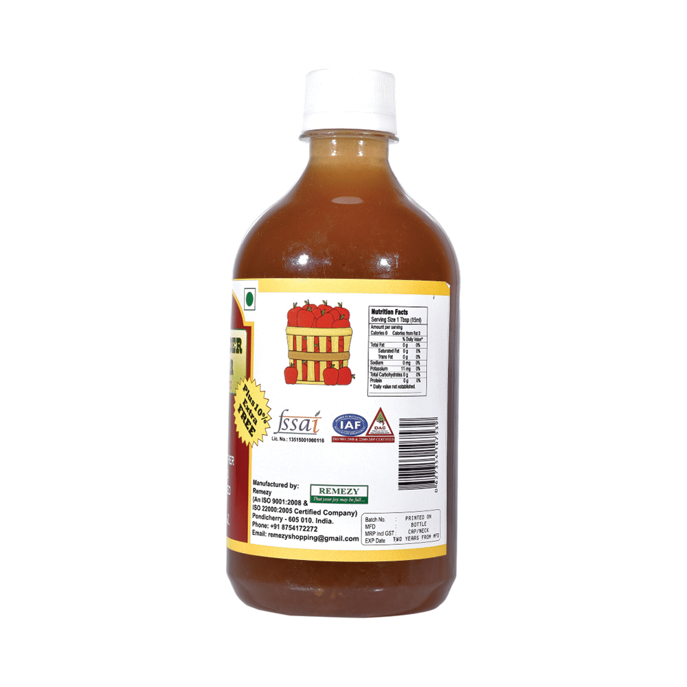 Zoe Apple Cider Vinegar Blended with Mother Unfiltered Unpasteurized - Image 3