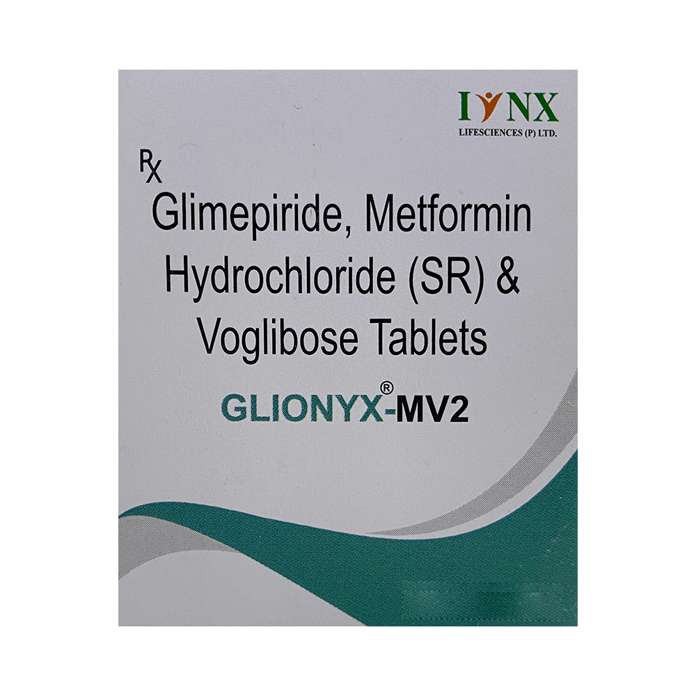 Glionyx-MV 2mg/500mg/0.2mg Tablet
