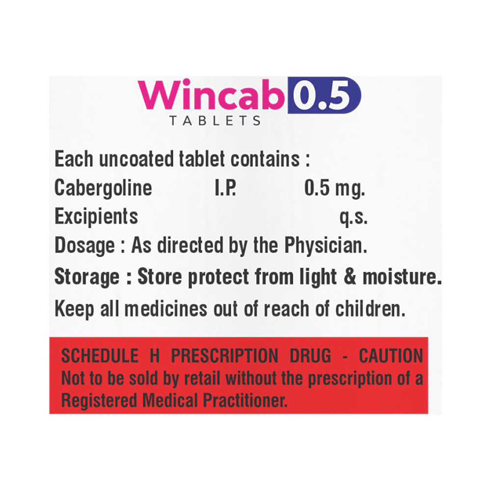 Wincab 0.5 Tablet - Image 2