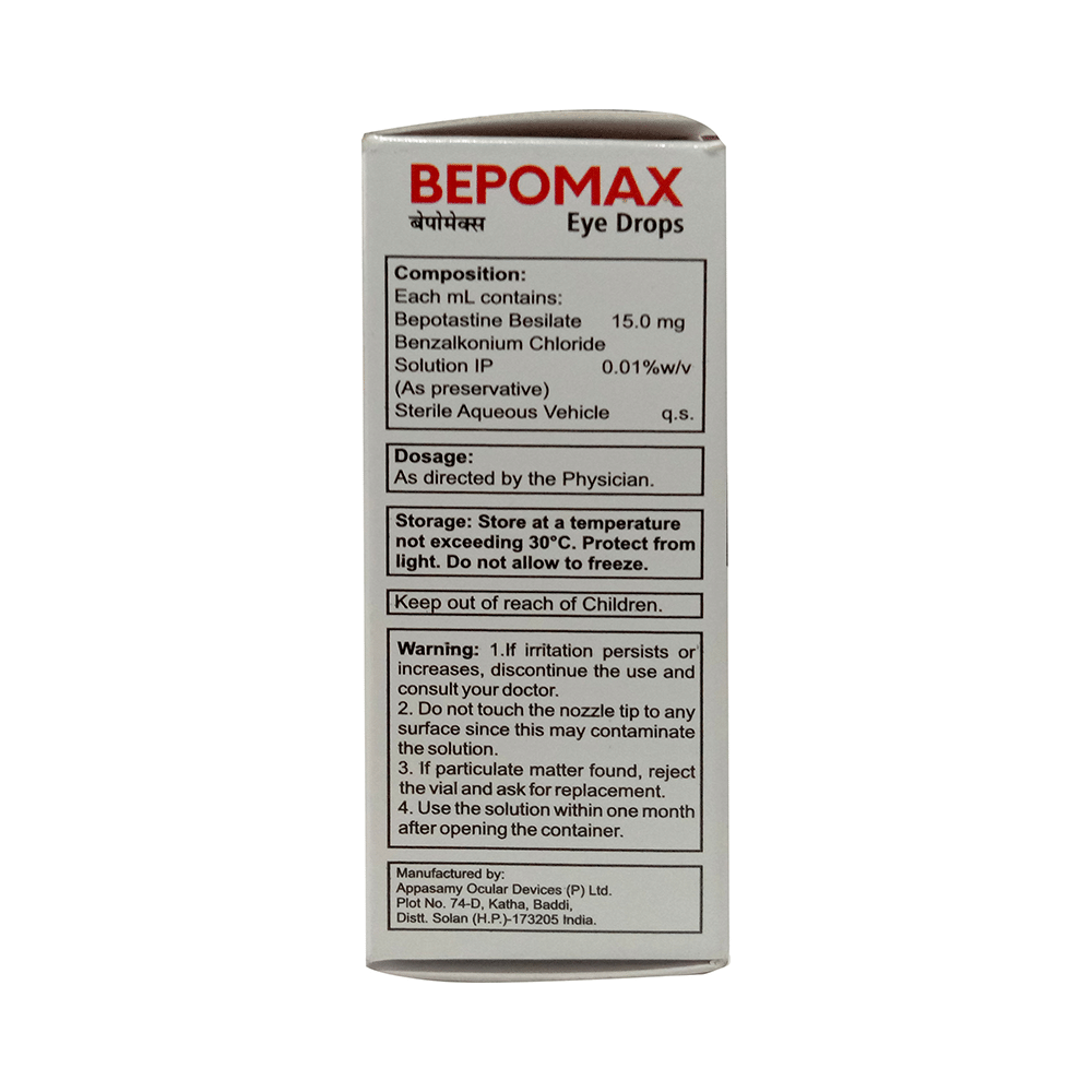 Bepomax 1.5% Eye Drop - Image 3