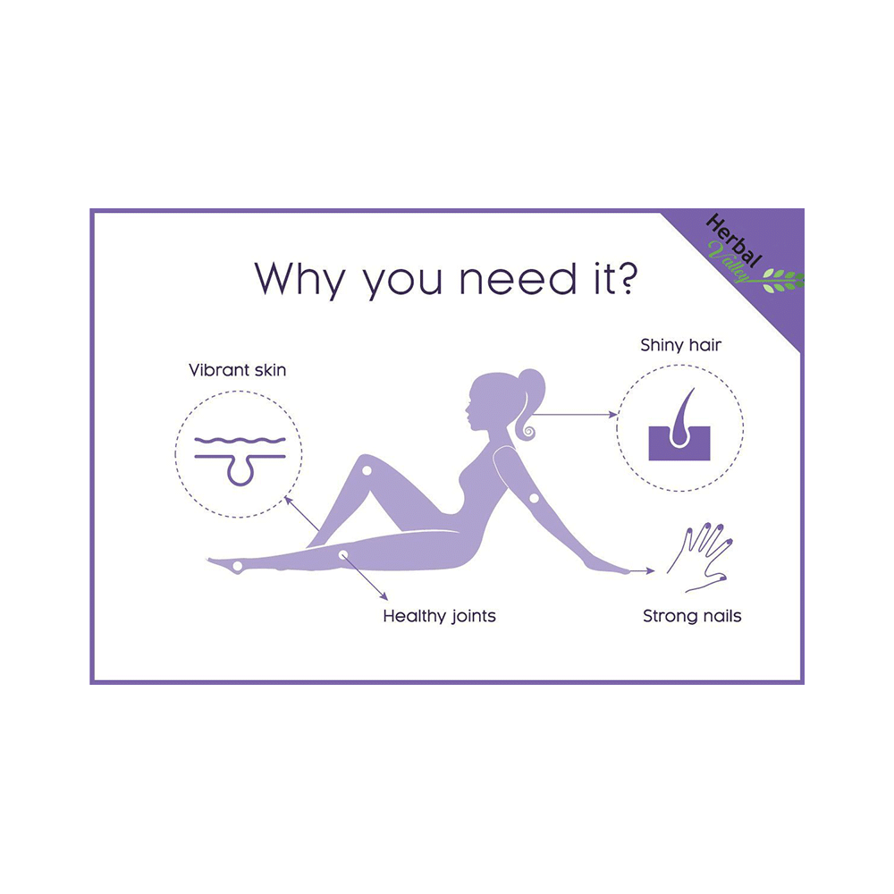 Herbal Valley Collagen 800mg Capsule - Image 2