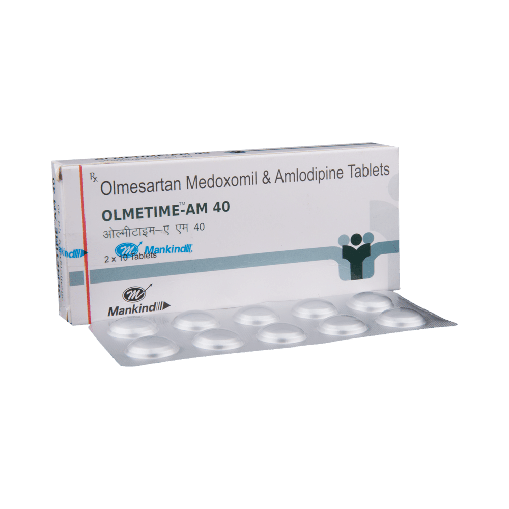 Olmetime-AM 40 Tablet - Image 1