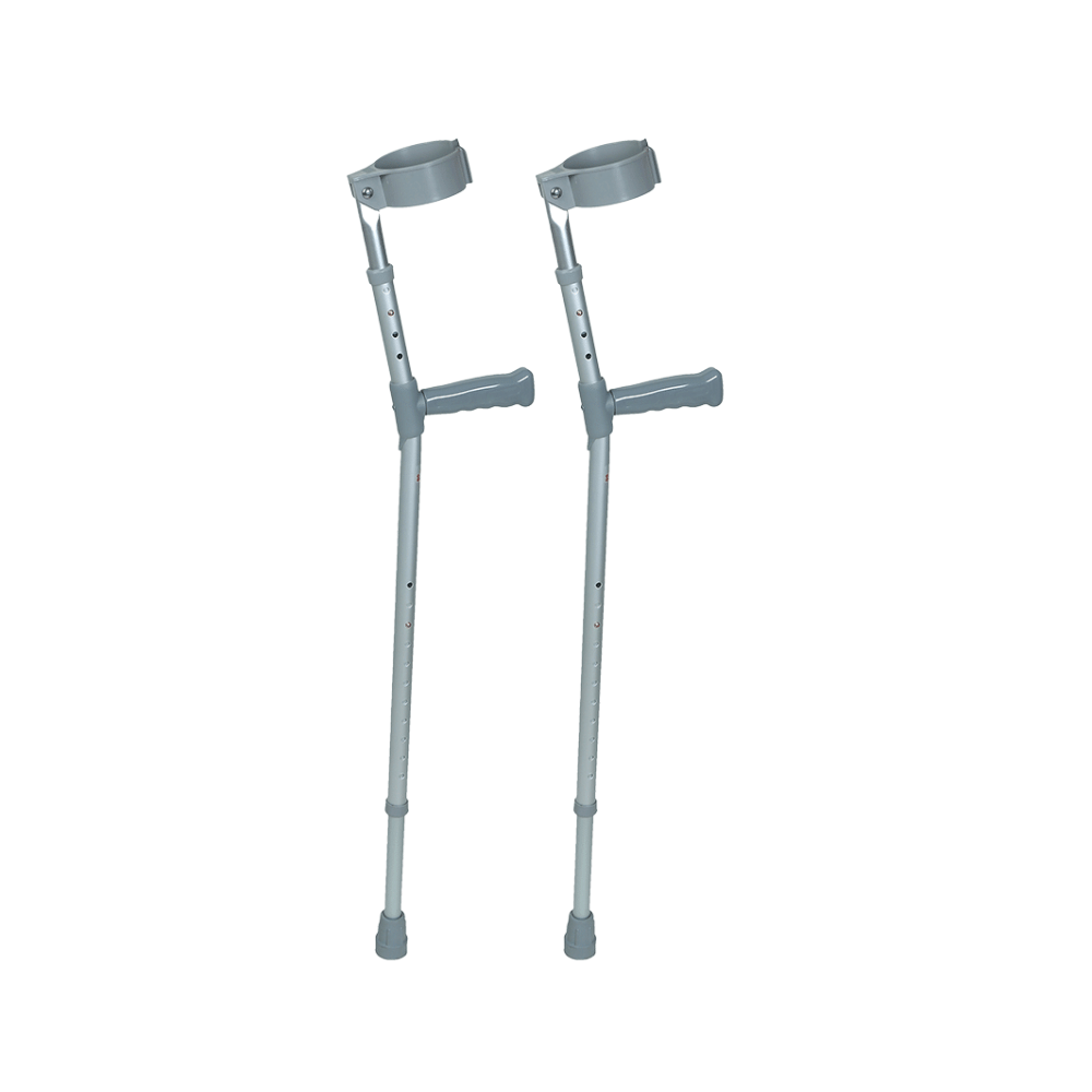 Sunbeam Double Adjustable Elbow Crutch with Standard Handle - Image 1