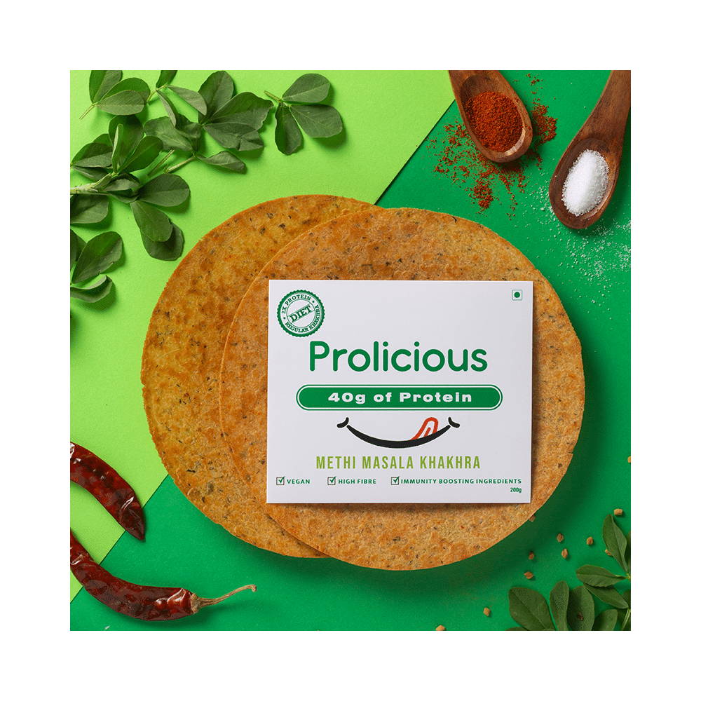 Prolicious Methi Masala Khakhra (200gm Each) - Image 3