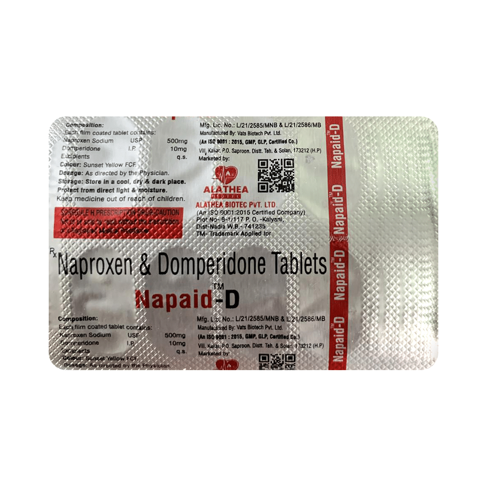 Napaid-D Tablet - Image 4